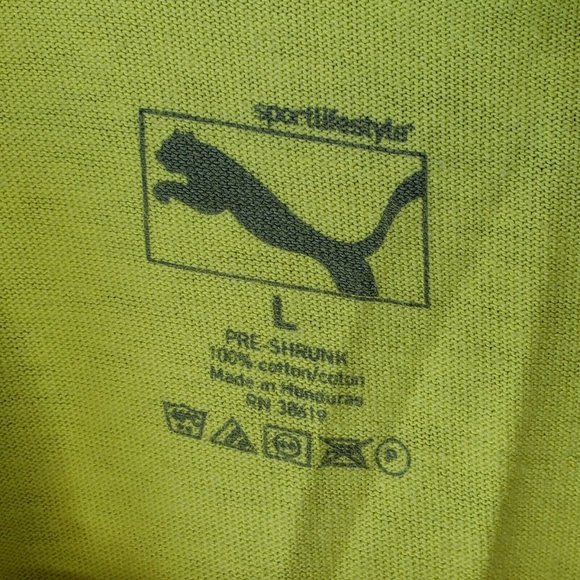Puma Brazil Soccer Yellow Football T-Shirt - Picture 5 of 5